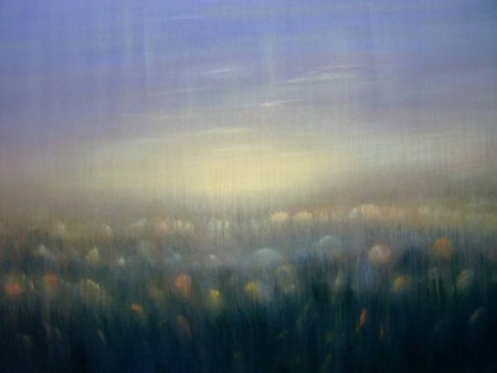 S/ T.  Temple vinílico sobre lienzo. 100 x 81 cm. Sevilla 2003. Estudio del autor.